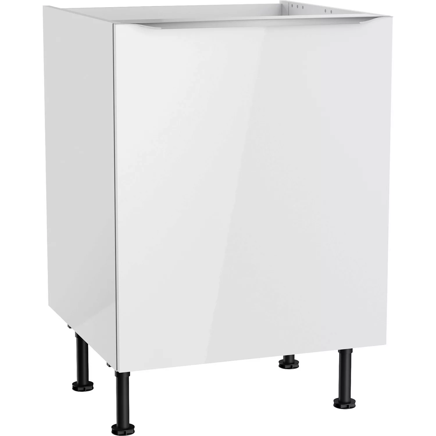 Optifit Spülenunterschrank Arvid986 60 cm x 87 cm x 58,4 cm Weiß günstig online kaufen