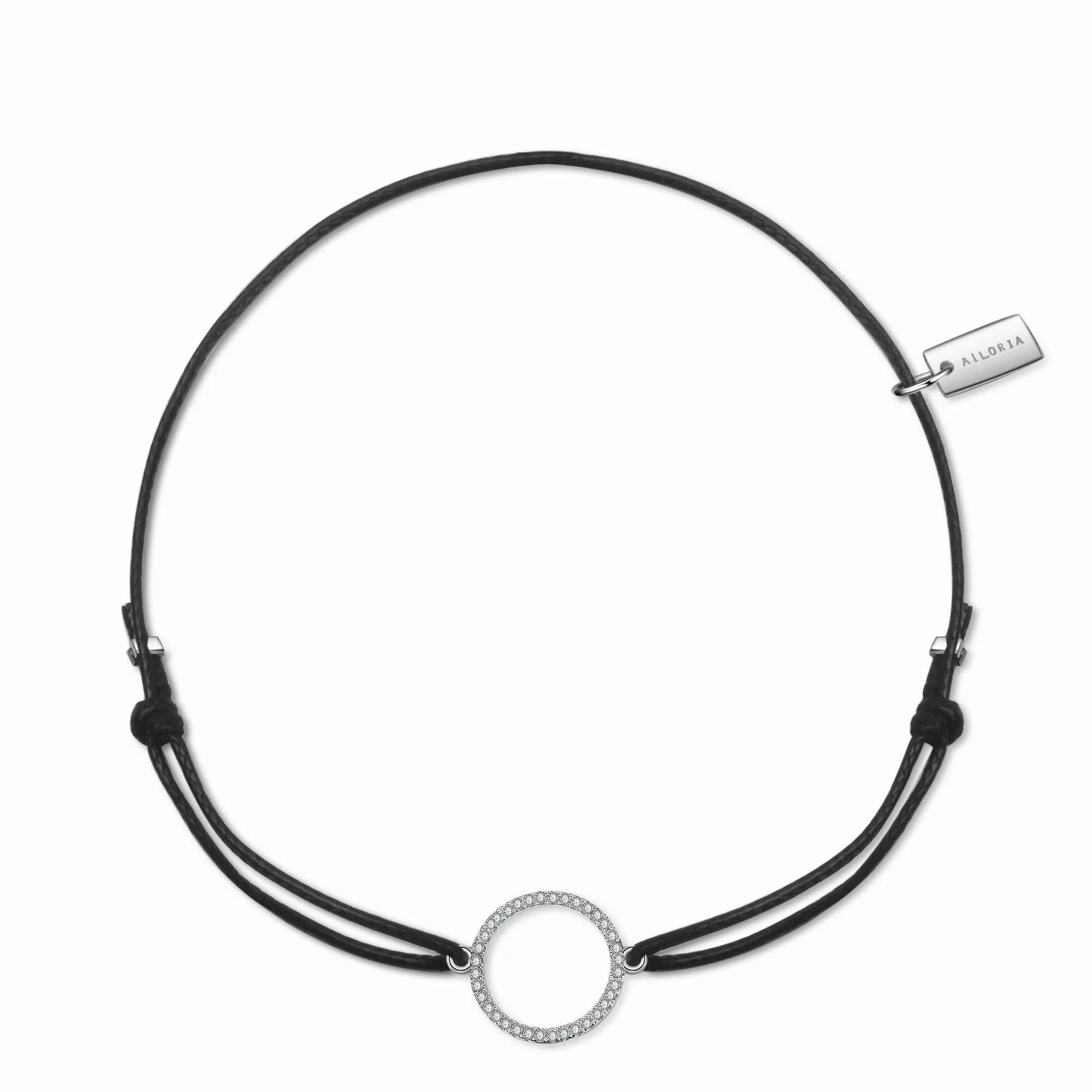 AILORIA Armband LAURE Armband schwarz/silber, Armband günstig online kaufen