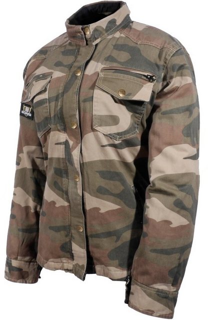 Bores Motorradjacke Military Jack Camo Motorrad Hemd günstig online kaufen