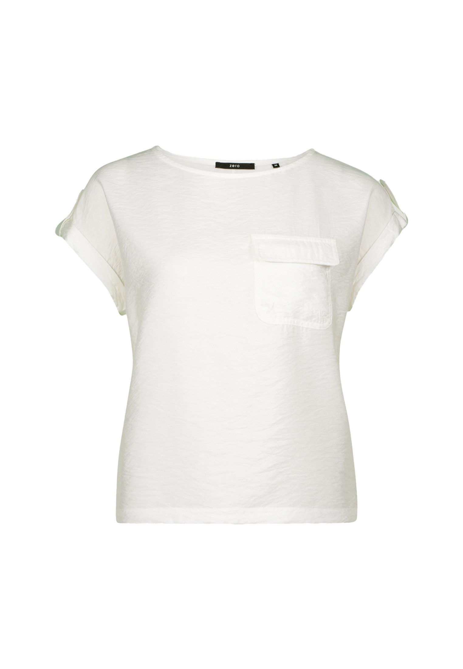 Zero Kurzarmshirt zero Damen Shirt mit günstig online kaufen