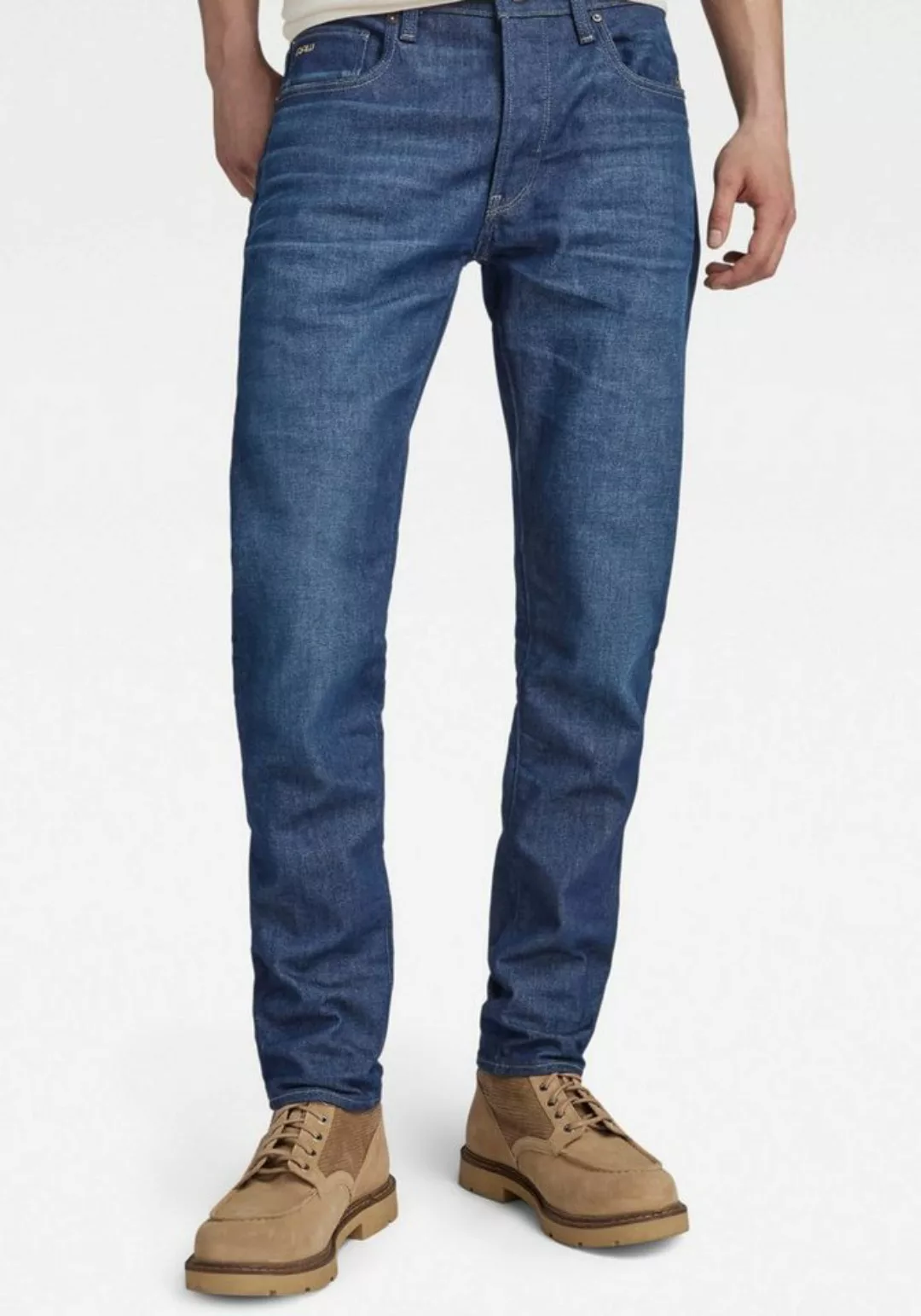 G-STAR Slim-fit-Jeans 3301 Slim mit toller Waschung und Elasthan günstig online kaufen