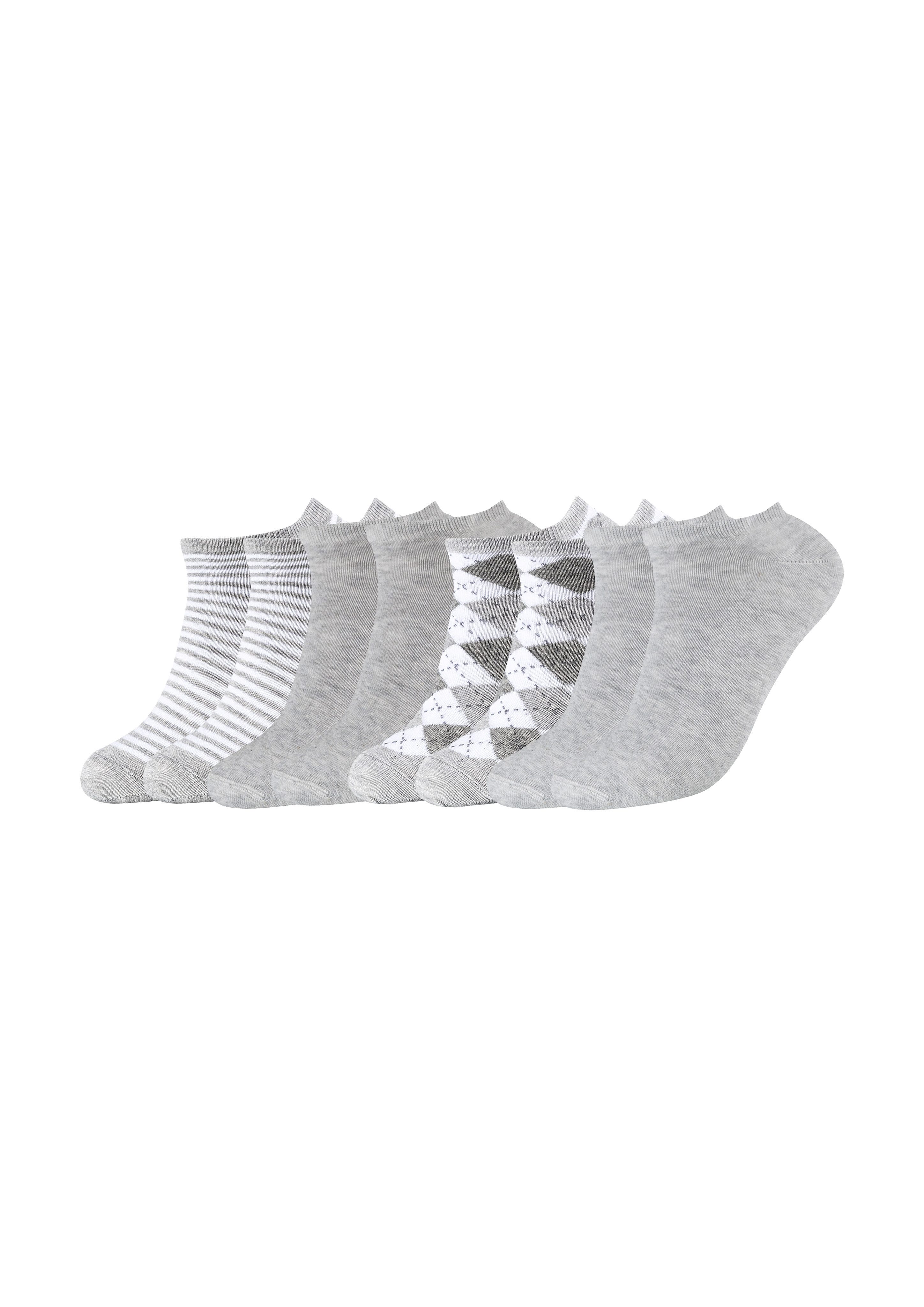 s.Oliver Kurzsocken "essentials", (4 Paar), mit verschiedenen Designs günstig online kaufen