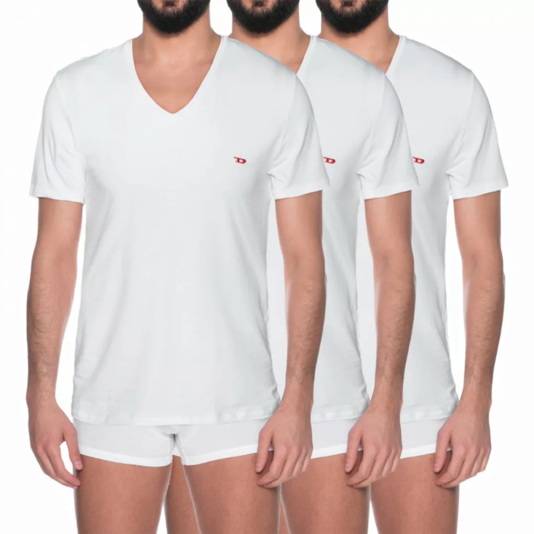 Diesel 3-er Set T-Shirts Weiß günstig online kaufen