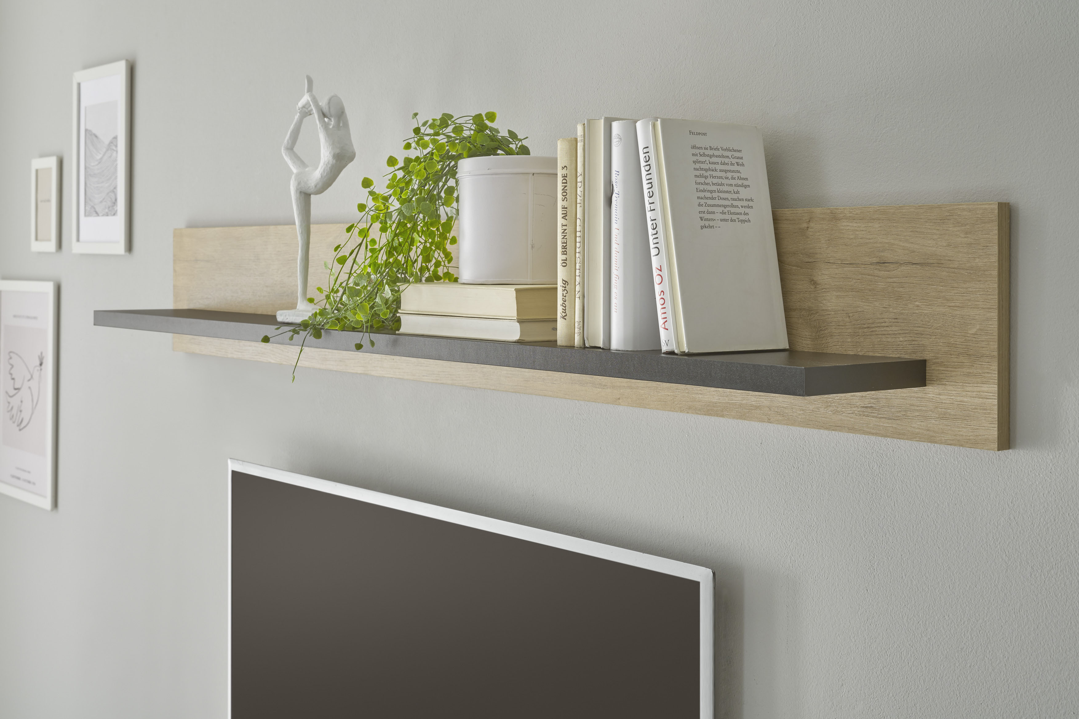 Home affaire Wandboard "Cornwall, Wandregal im Landhausstil, Wandhalter mit günstig online kaufen