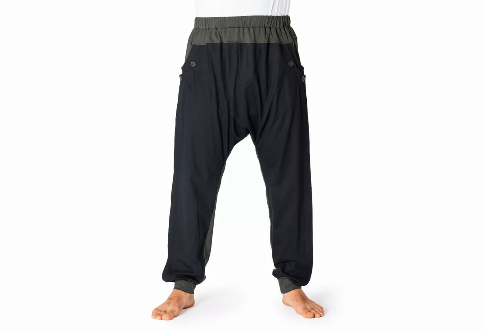 PANASIAM Haremshose Baggy Pants Jogger Pants mit elastischem Gummibund aus günstig online kaufen