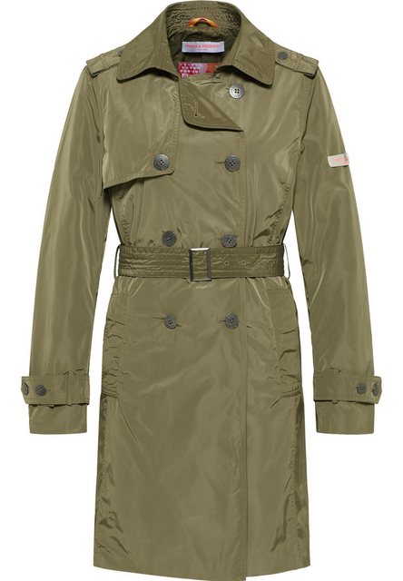 Frieda & Freddies NY Trenchcoat Trenchcoat, Nadina mit dezenten Farbdetails günstig online kaufen