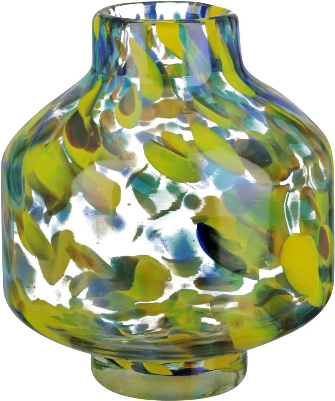 GILDE Tischvase "Splash, Höhe ca. 16 cm", (1 St.), dekorative Vase aus Glas günstig online kaufen