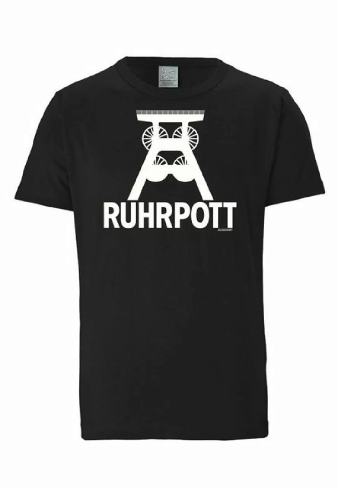 LOGOSHIRT T-Shirt Ruhrpott Logo mit Ruhrpott-Symbol günstig online kaufen