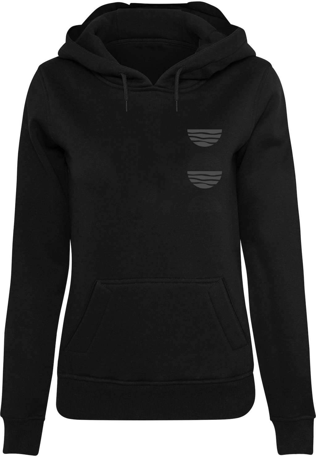 Merchcode Kapuzenpullover "Merchcode Ladies Abstract Waves Hoody" günstig online kaufen