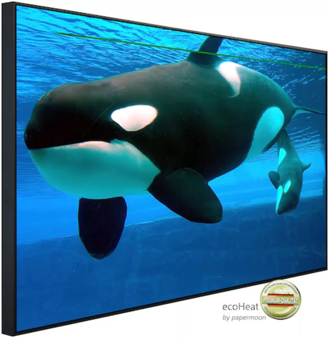 Papermoon Infrarotheizung »Wale«, sehr angenehme Strahlungswärme günstig online kaufen