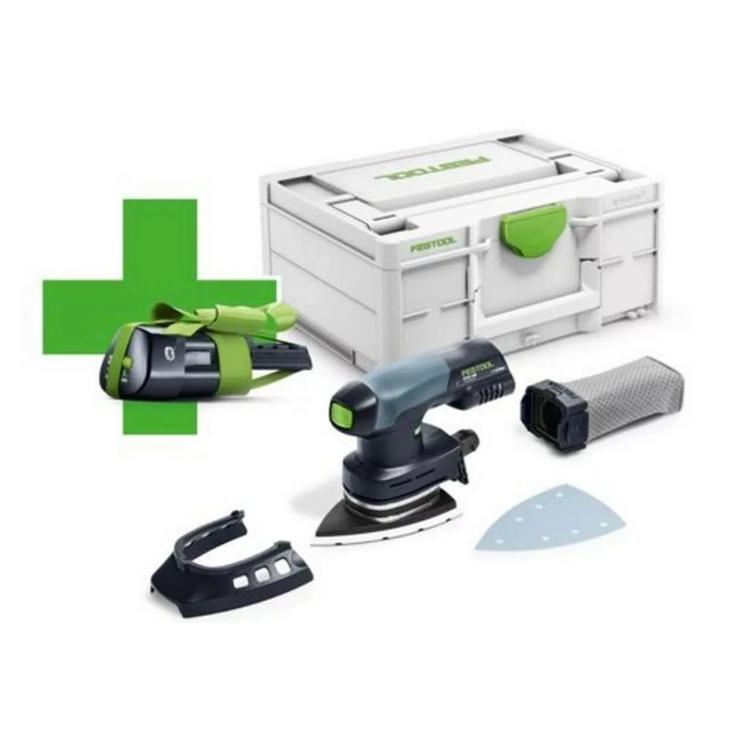 AKTION: Festool Akku-Deltaschleifer DTSC 400-Basic-ERGO - 577029 - inkl. 1 günstig online kaufen