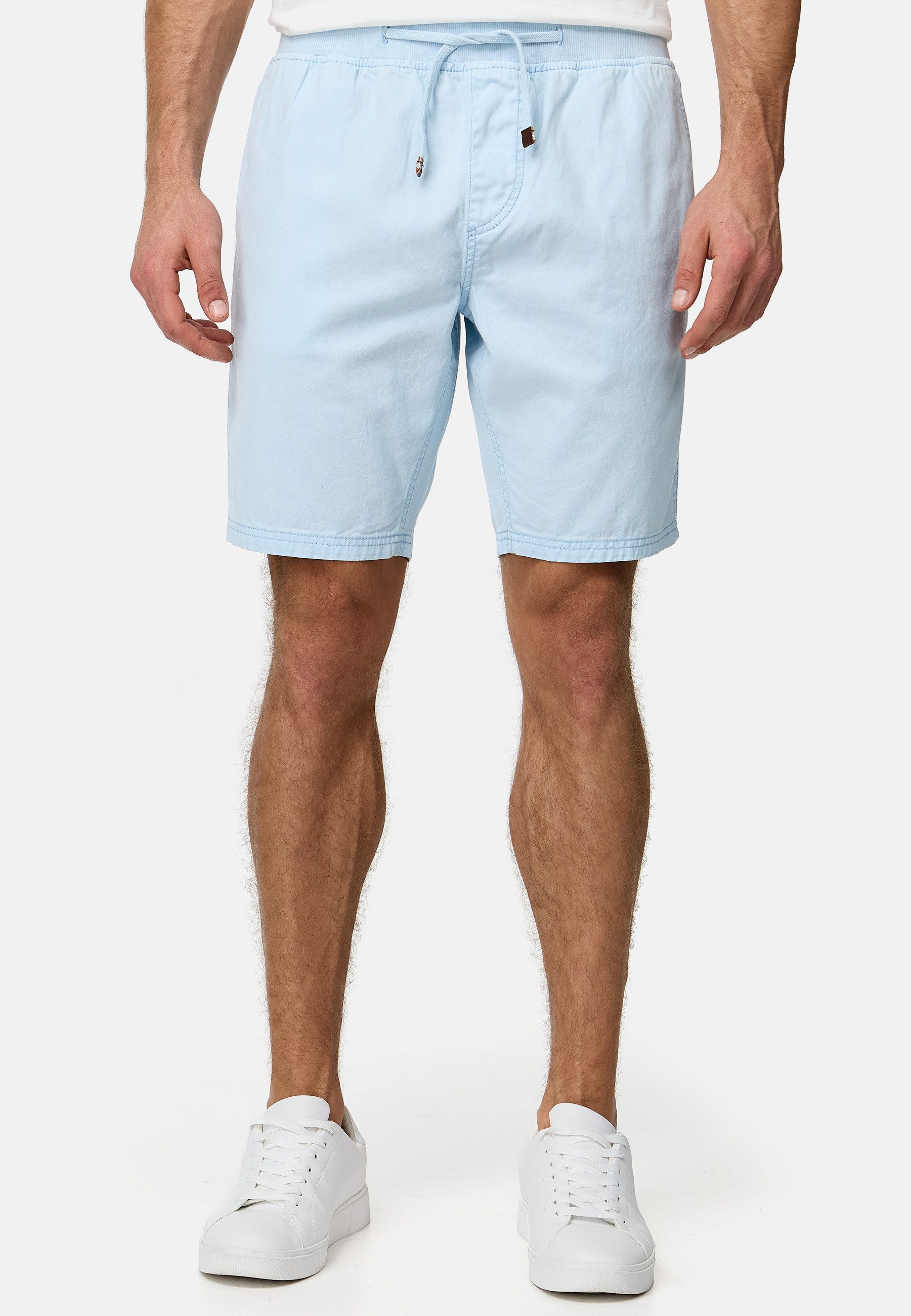 Indicode Chinoshorts Carver mit elastischem Bund günstig online kaufen
