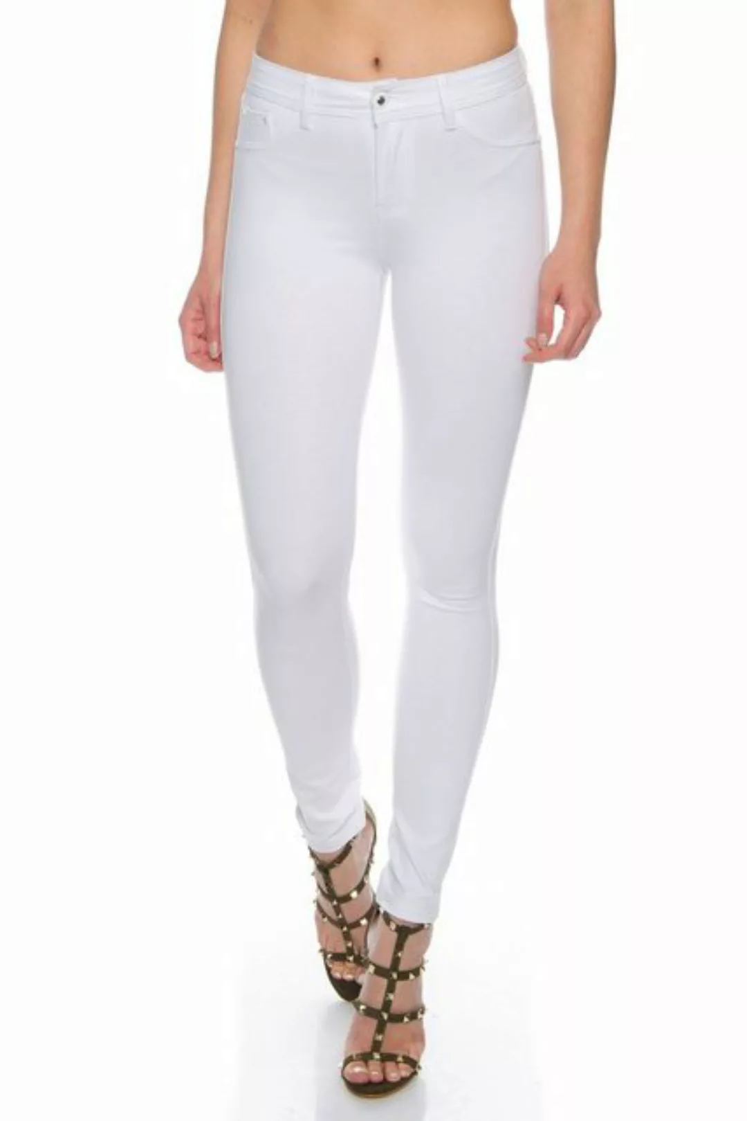 BENK Leggings Stretch Hose Jeans Look Röhre Skinny Jeggings Leggings Treggi günstig online kaufen