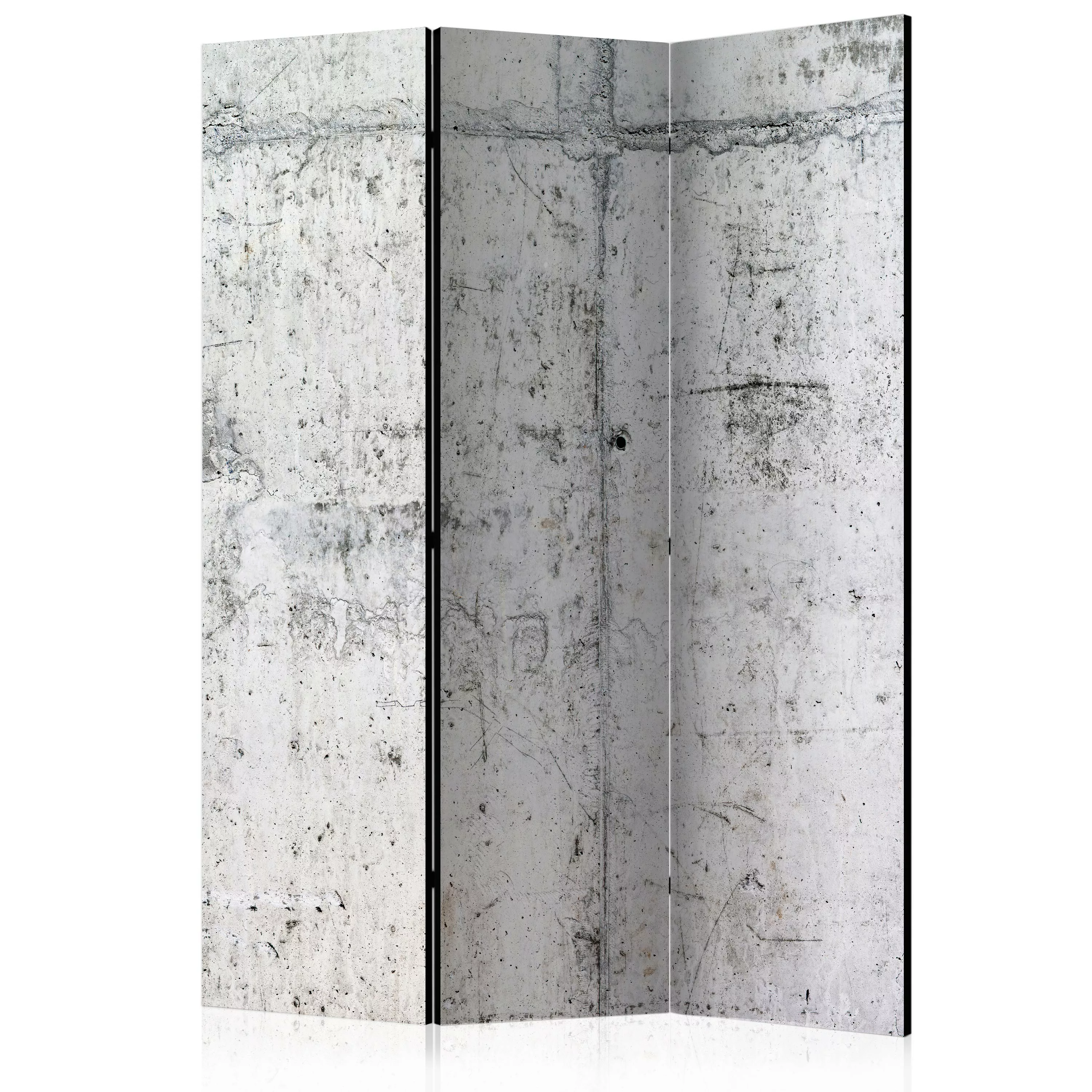 3-teiliges Paravent - Concrete Wall [room Dividers] günstig online kaufen