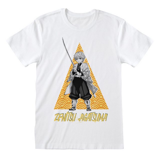 Demon Slayer T-Shirt Agatsuma Zenitsu Tri günstig online kaufen