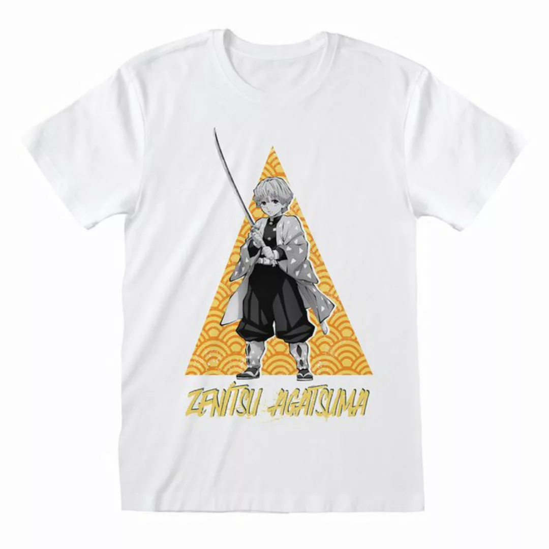 Demon Slayer T-Shirt Agatsuma Zenitsu Tri günstig online kaufen