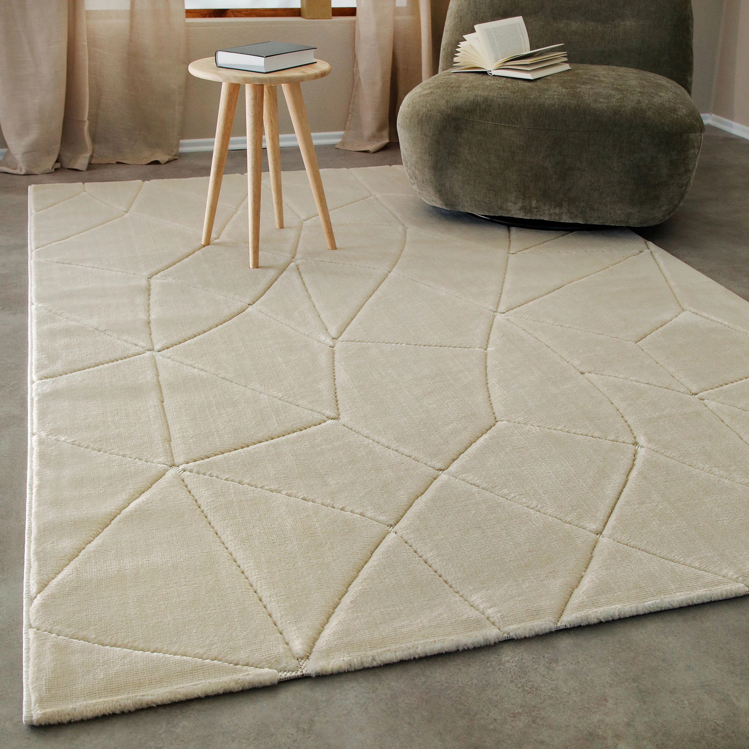Wecon home Teppich »Unplugged, auch in quadratischer Form«, rechteckig, 10 günstig online kaufen