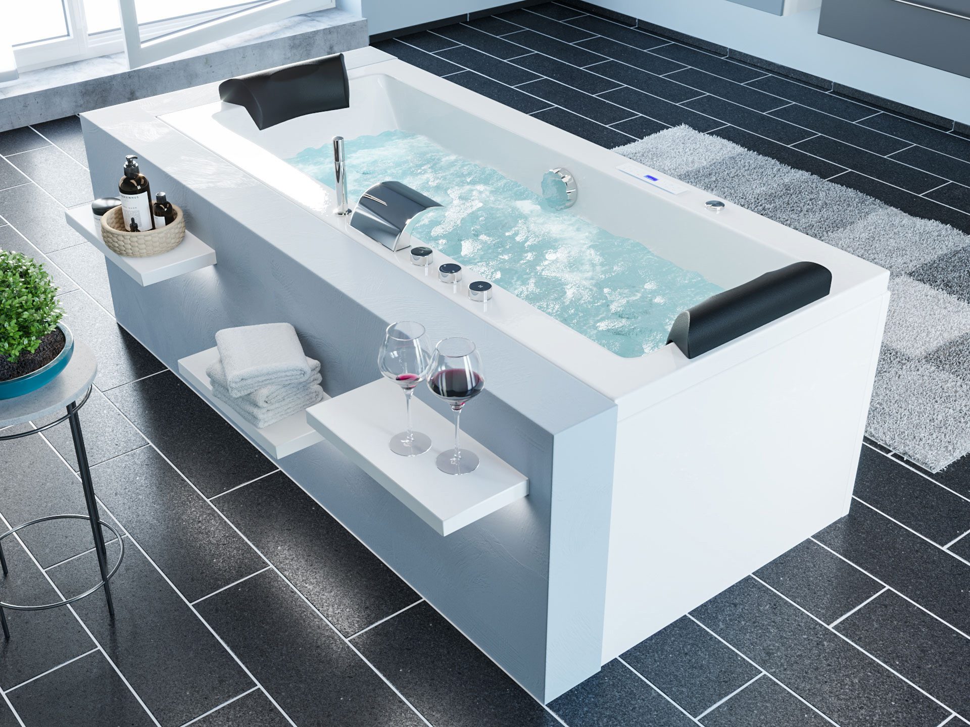 Magnolia Home Whirlpool-Badewanne Deus Universal Premium günstig online kaufen