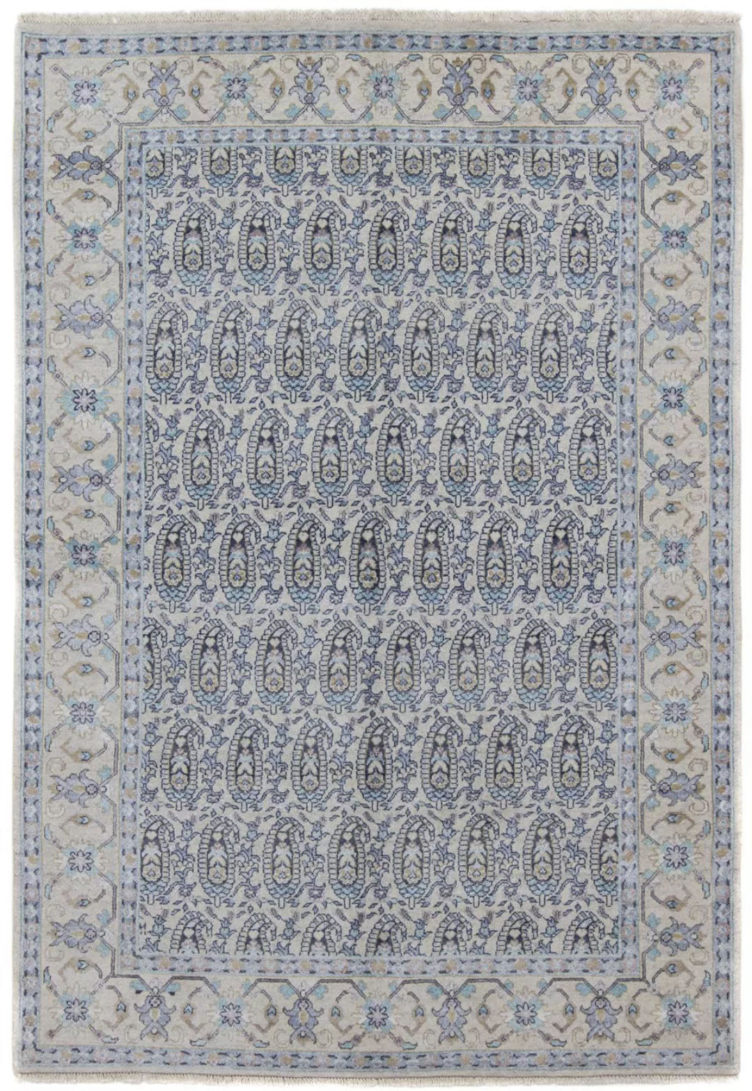 morgenland Designteppich »Designer Bordüre Beige 240 x 169 cm«, rechteckig günstig online kaufen