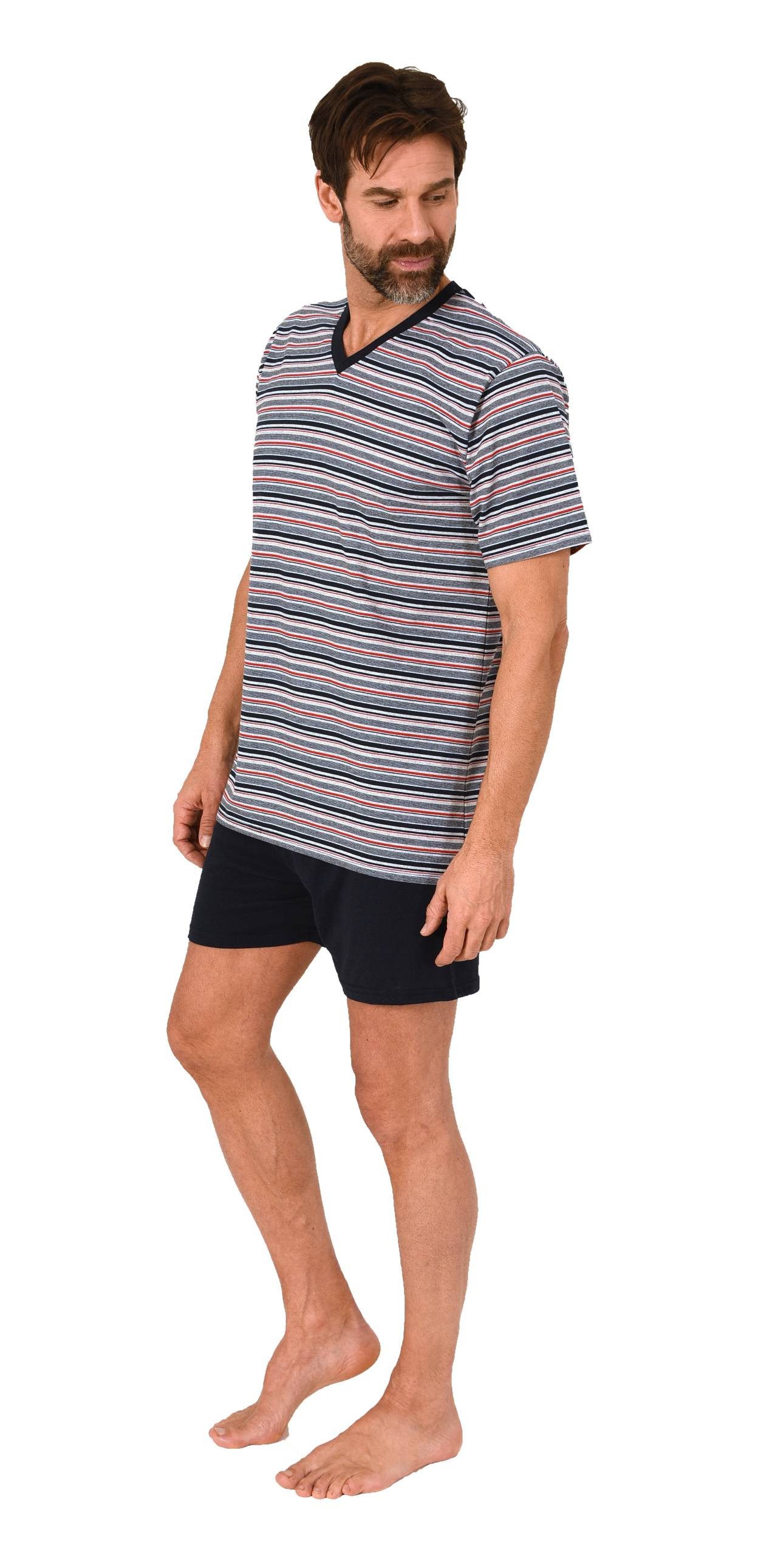 Normann Pyjama Normann Herren kurzarm Schlafanzug günstig online kaufen
