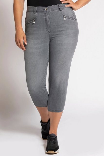 Ulla Popken Stretch-Hose Stretchjeans Mony leicht konisch zulaufend günstig online kaufen