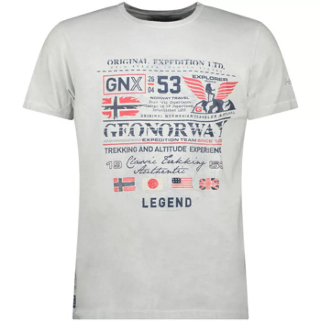 Geo Norway  T-Shirt SW1562HGNO-LIGHT GREY günstig online kaufen