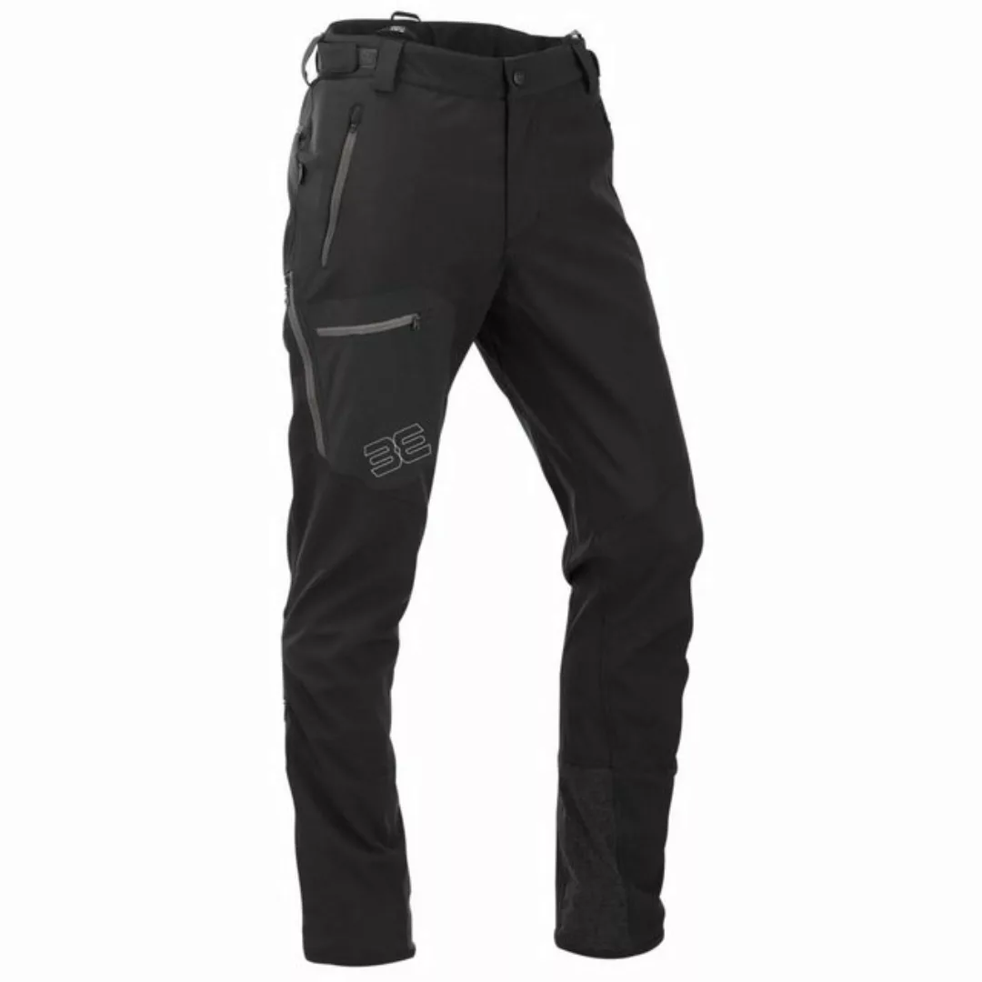 Maul Softshellhose Seilschaft - Herren Softshell-Tourenhose schwarz günstig online kaufen