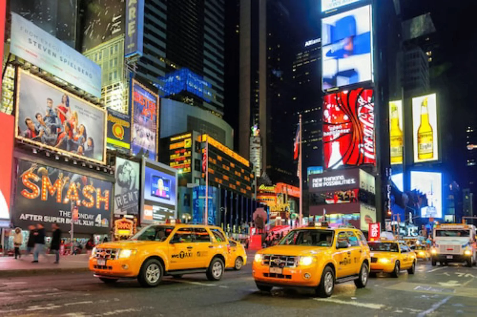 Papermoon Fototapete »New York Taxis« günstig online kaufen