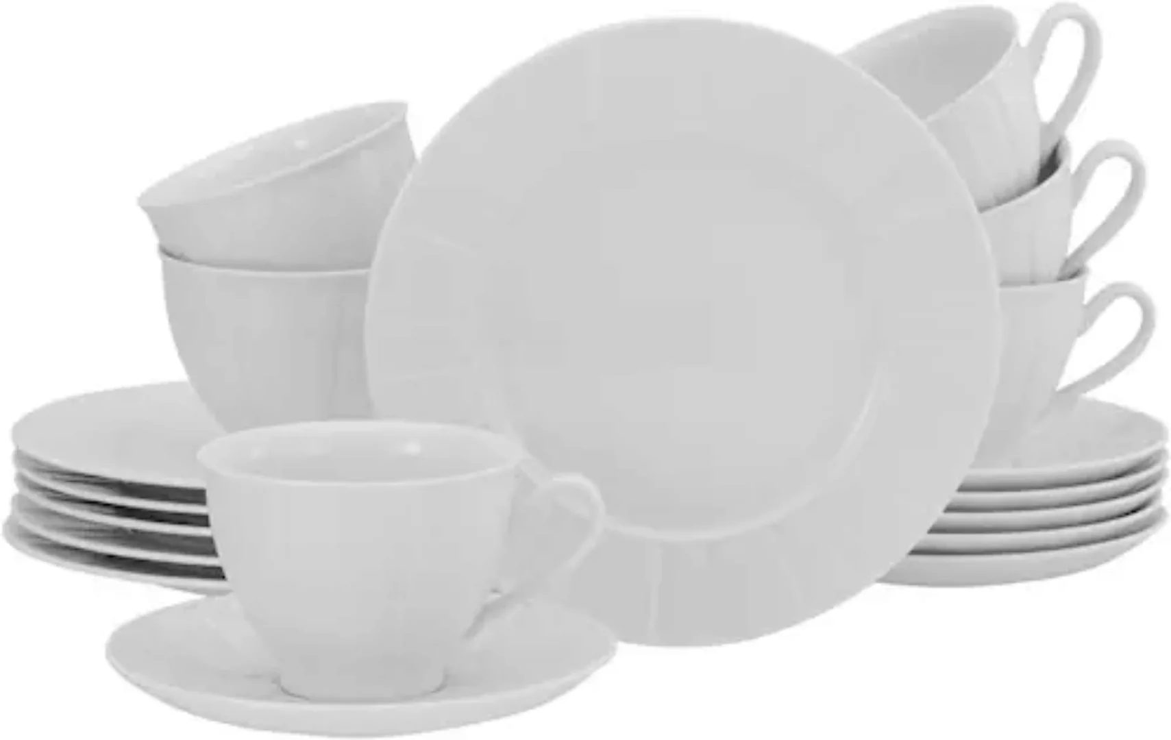 CreaTable Kaffeeservice »Barcelona«, (Set, 18 tlg.), klassischer Manufaktur günstig online kaufen