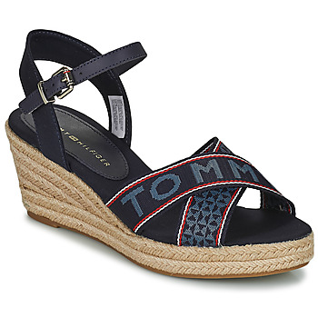 Tommy Hilfiger  Sandalen Tommy Webbing Low Wedge Sandal günstig online kaufen