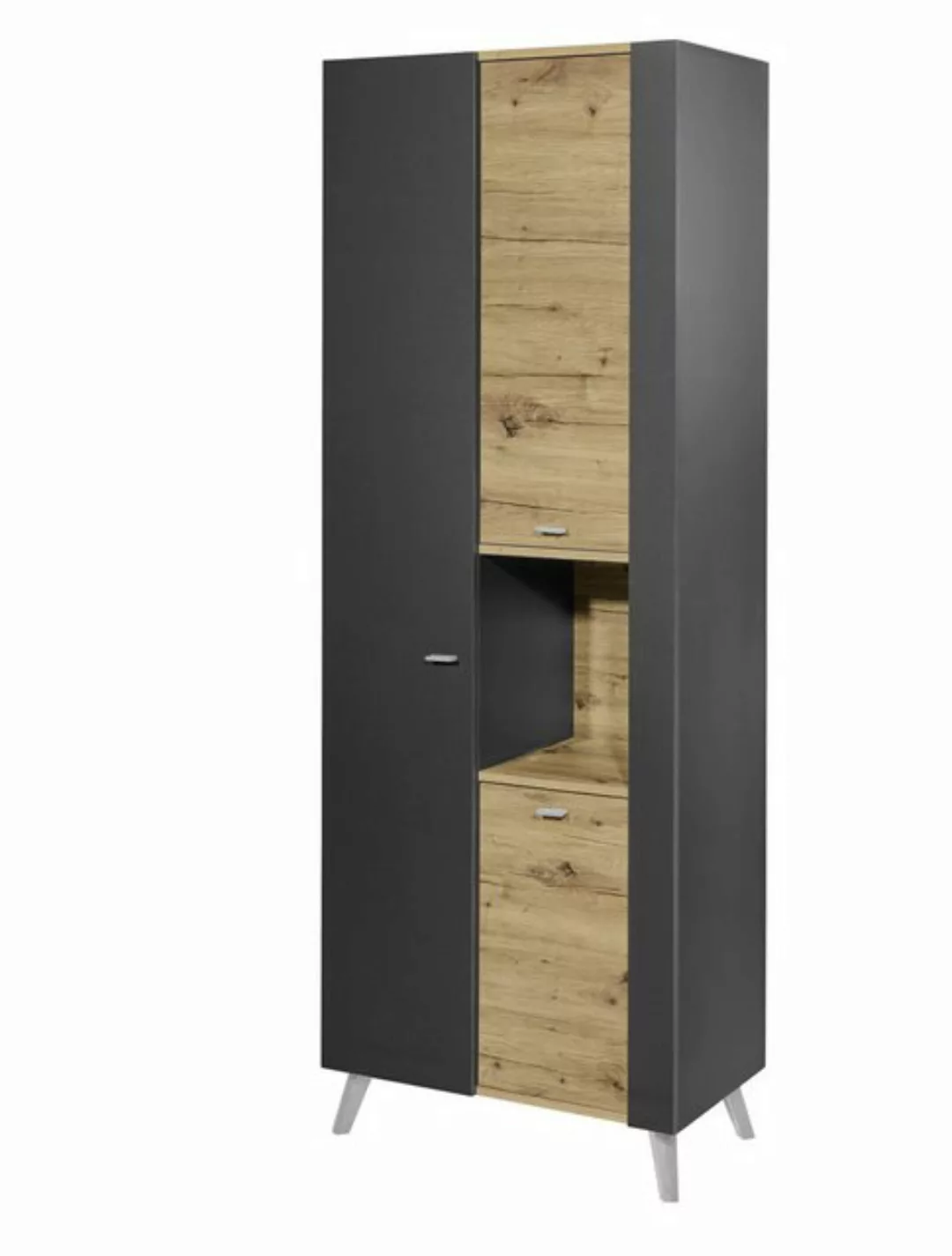 PREISBRECHER Hochschrank Line 76 x 191 x 31 cm (B/H/T) günstig online kaufen