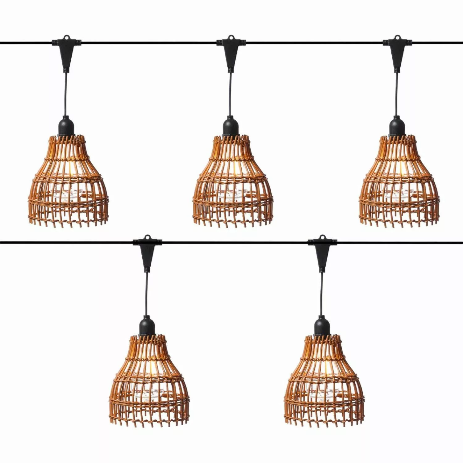 MARELIDA LED-Lichterkette Lampenschirme Party Deko Boho günstig online kaufen
