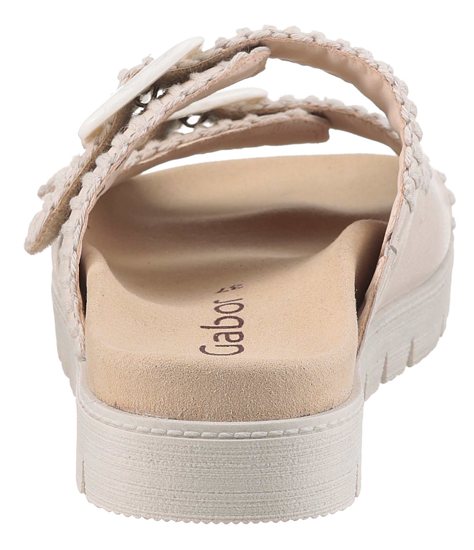 Gabor Pantolette, Plateau, Bequemschuh, Sommerschuh mit praktischen Klettve günstig online kaufen