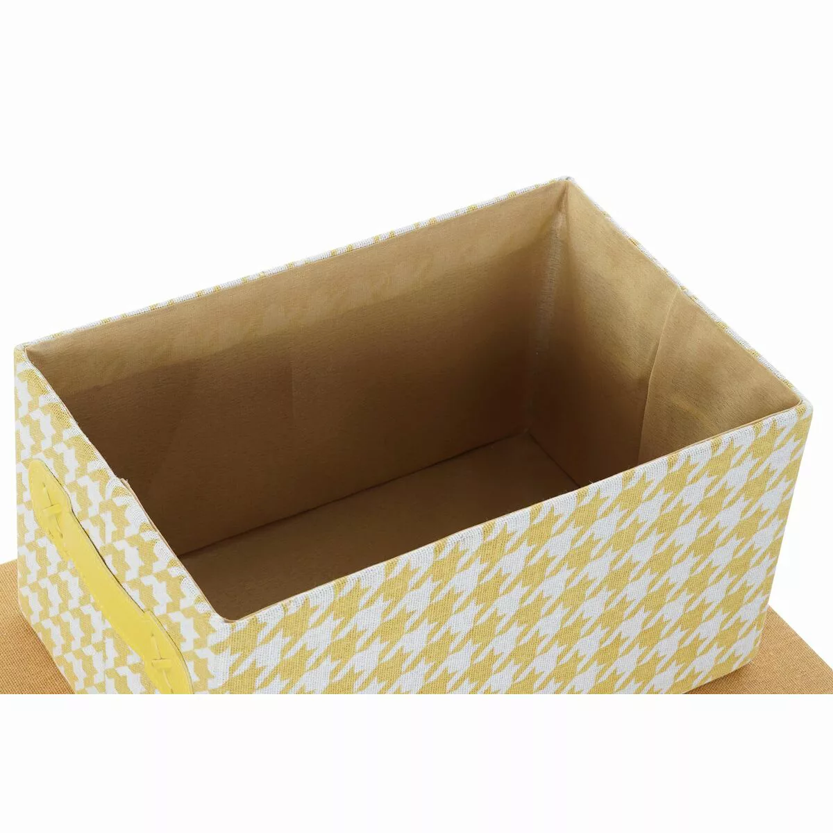 Satz Stapelbarer Organizerboxen Dkd Home Decor Polyester (3 Stück) günstig online kaufen