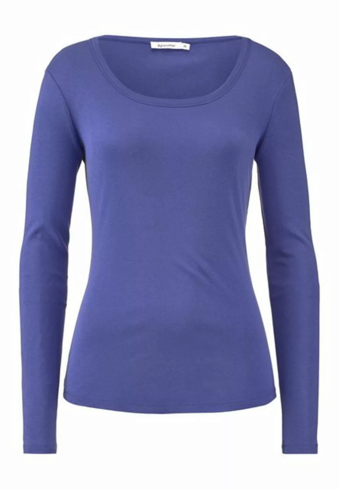 Hessnatur T-Shirt Softrib Slim aus Bio-Baumwolle mit TENCEL™ Modal (1-tlg) günstig online kaufen