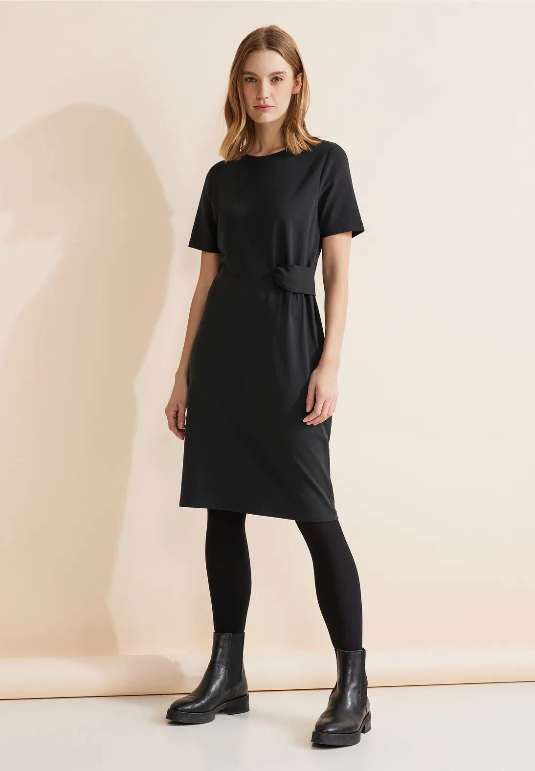 STREET ONE Etuikleid Kleid mit Knotendetail günstig online kaufen