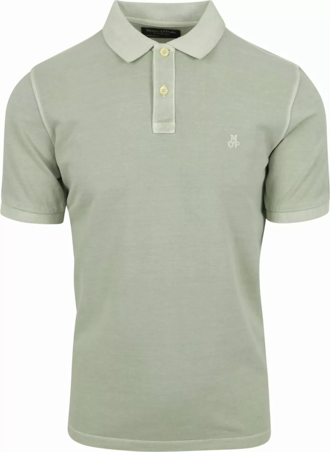 Marc O'Polo Poloshirt Faded Hellgrün - Größe M günstig online kaufen