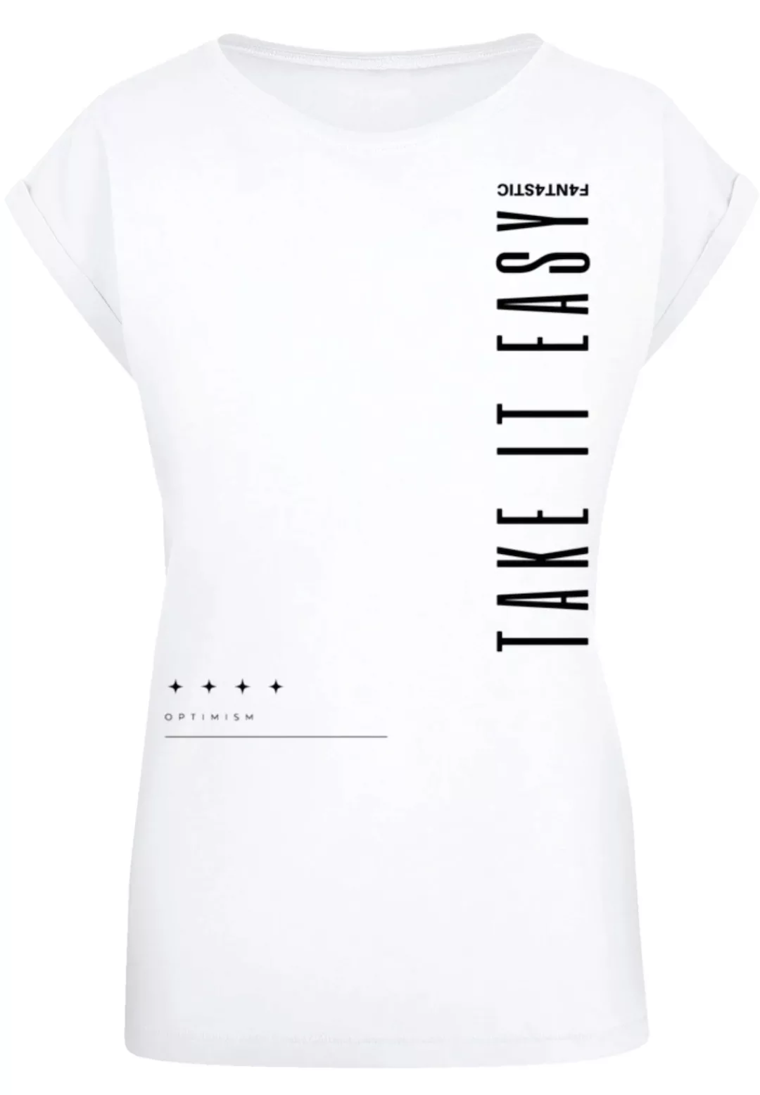 F4NT4STIC T-Shirt "PLUS SIZE Take It Easy" günstig online kaufen