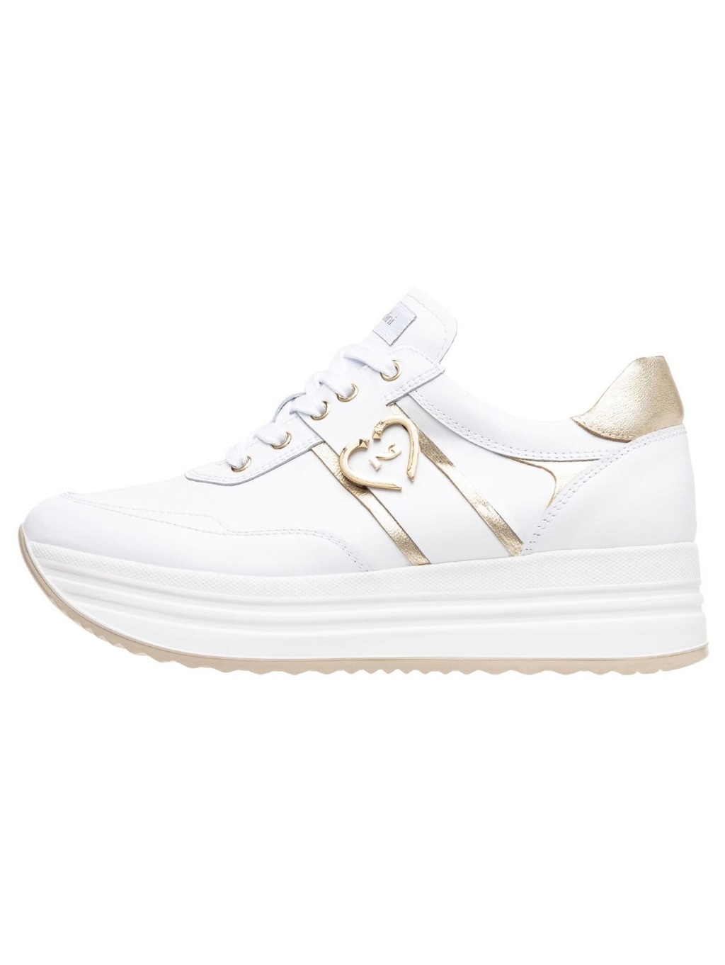 Nero Giardini Plateausneaker "Nero Giardini Sneaker Lederimitat" günstig online kaufen