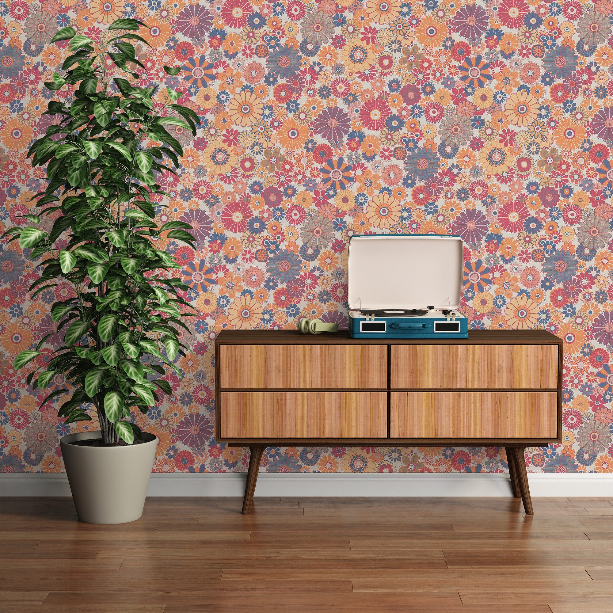 Bricoflor Vliestapete Retro Chic 395354 günstig online kaufen