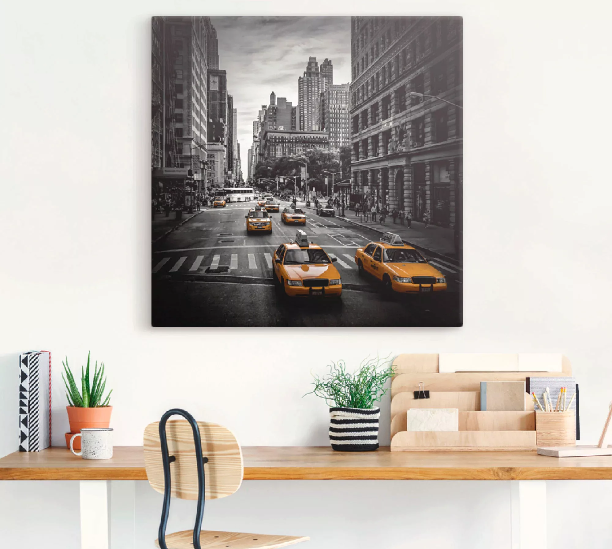 Artland Wandbild "New York City Verkehr 5th Avenue", Amerika, (1 St.), als günstig online kaufen