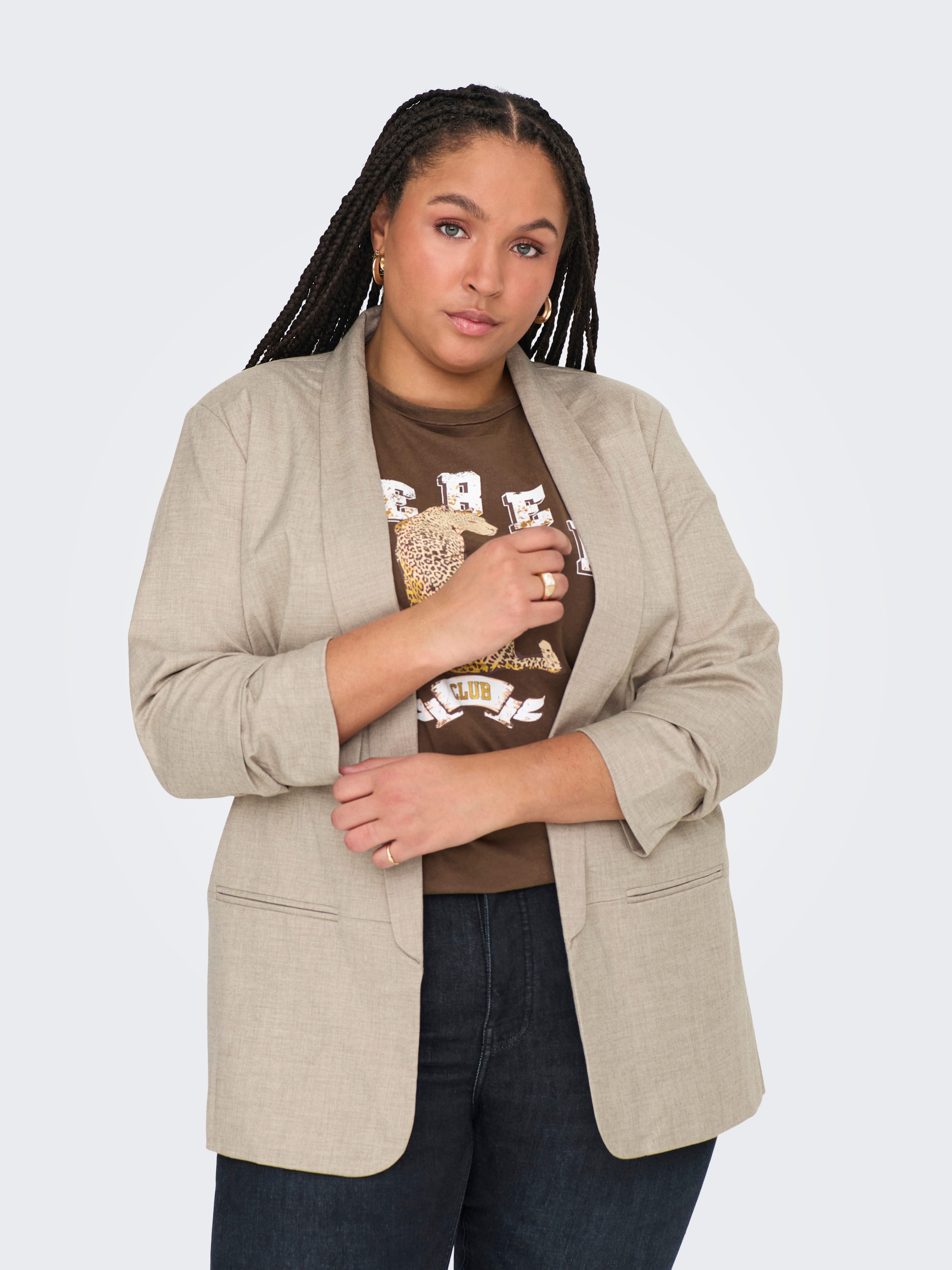 ONLY CARMAKOMA Kurzblazer CARELLY 3/4 LIFE günstig online kaufen
