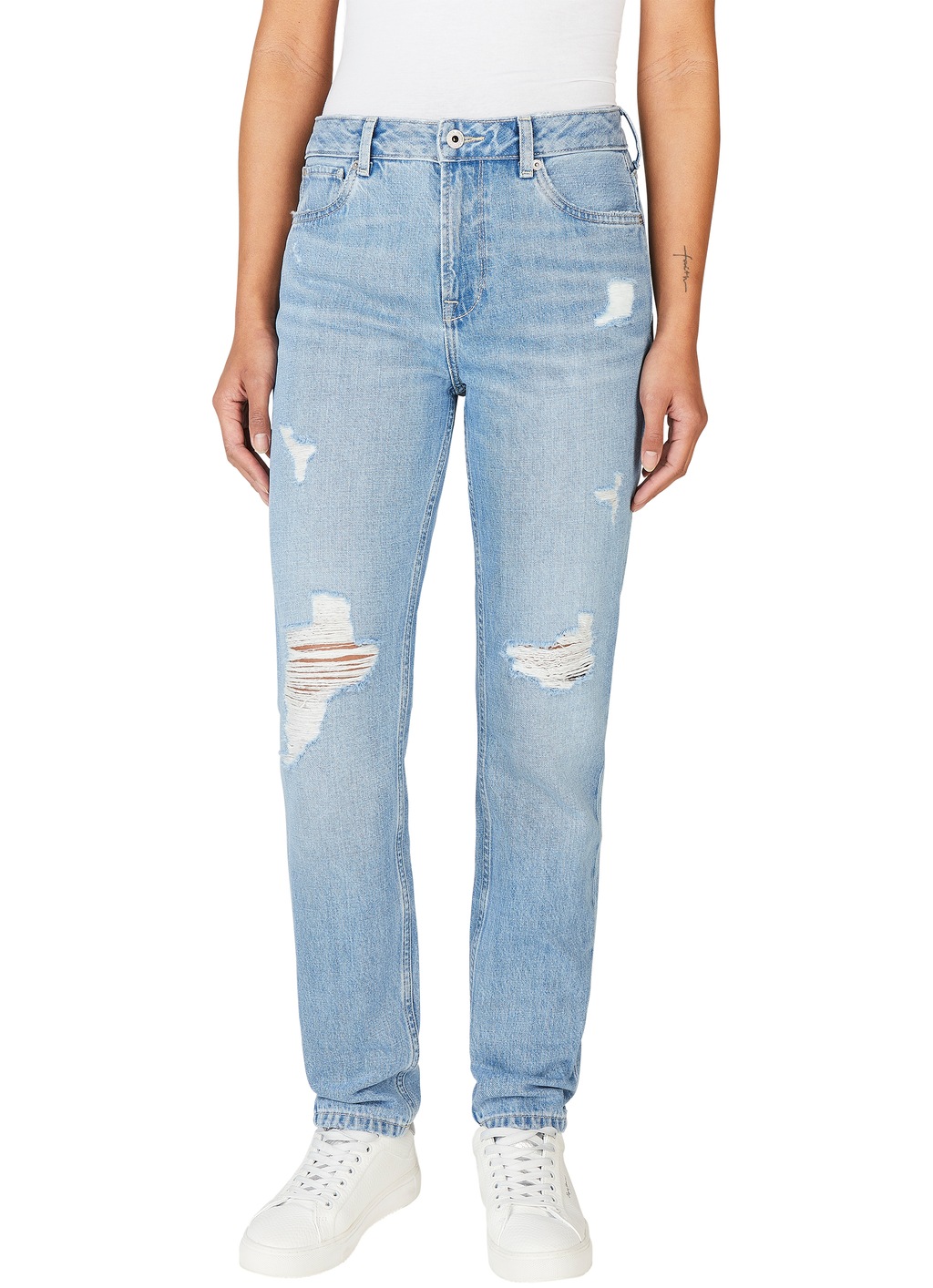 Pepe Jeans High-waist-Jeans "TAPERED JEANS HW" günstig online kaufen