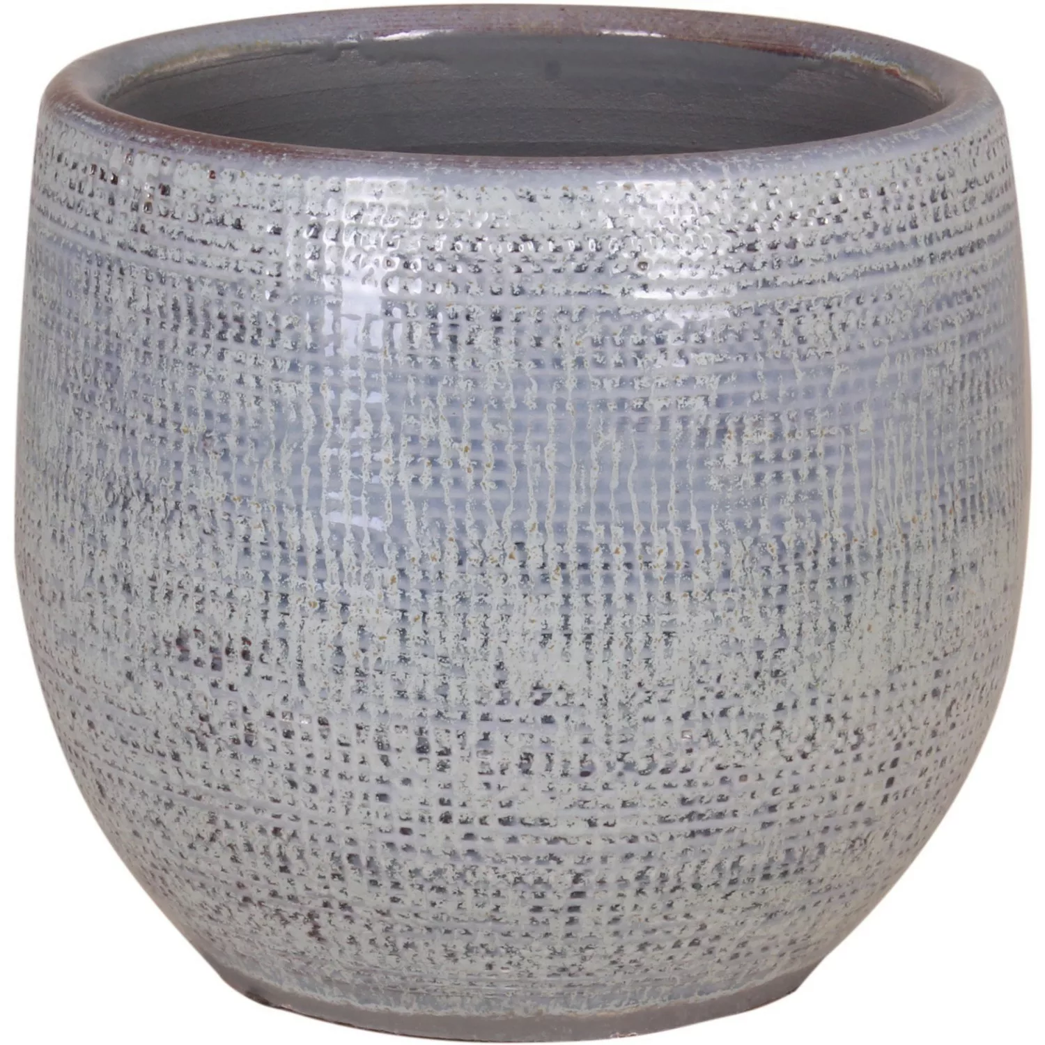 Keramik-Übertopf Roleto Ø 20 cm x 17 cm Türkis günstig online kaufen