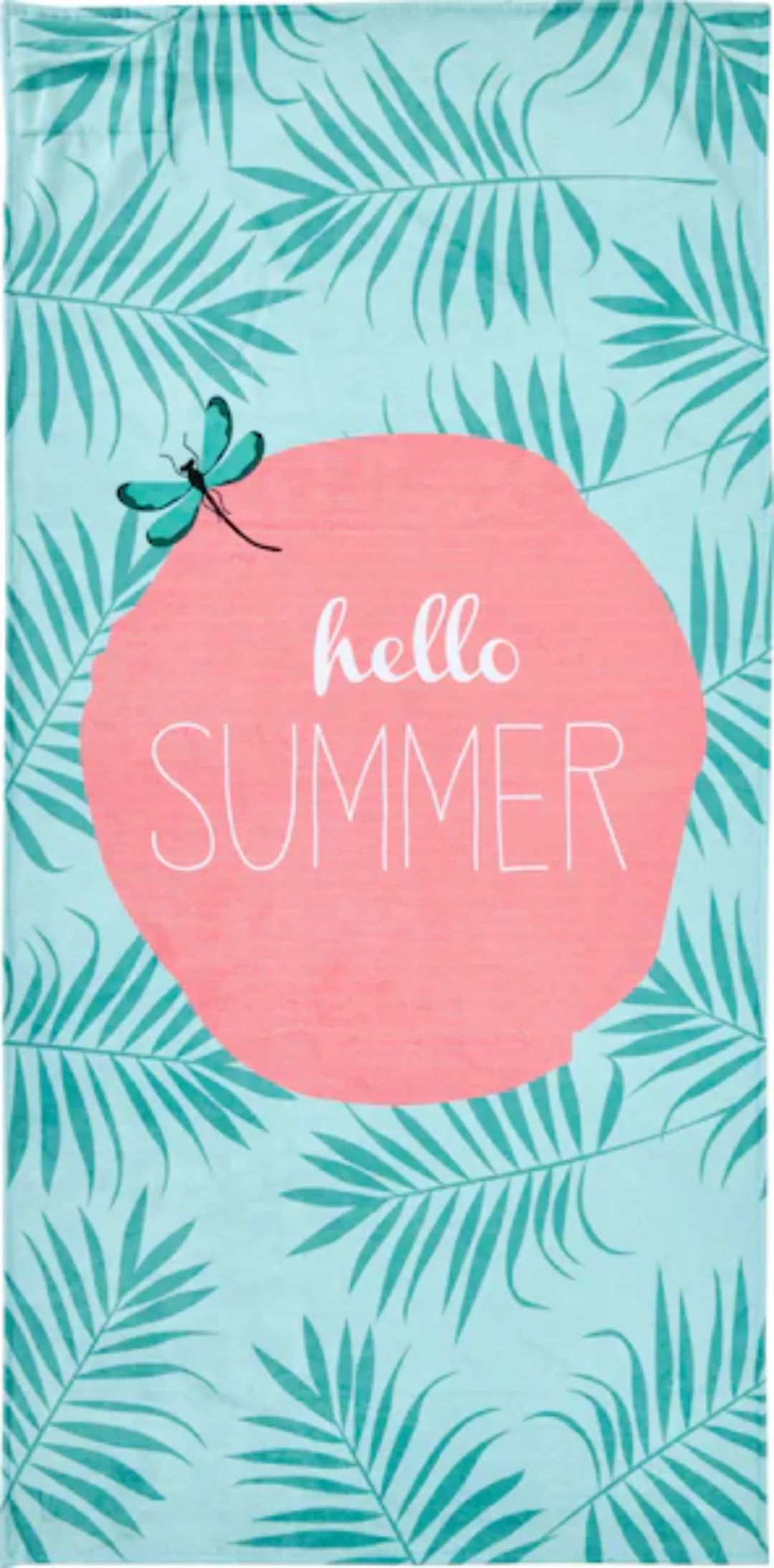 done.® Strandtuch »Hello Summer«, (1 St.) günstig online kaufen