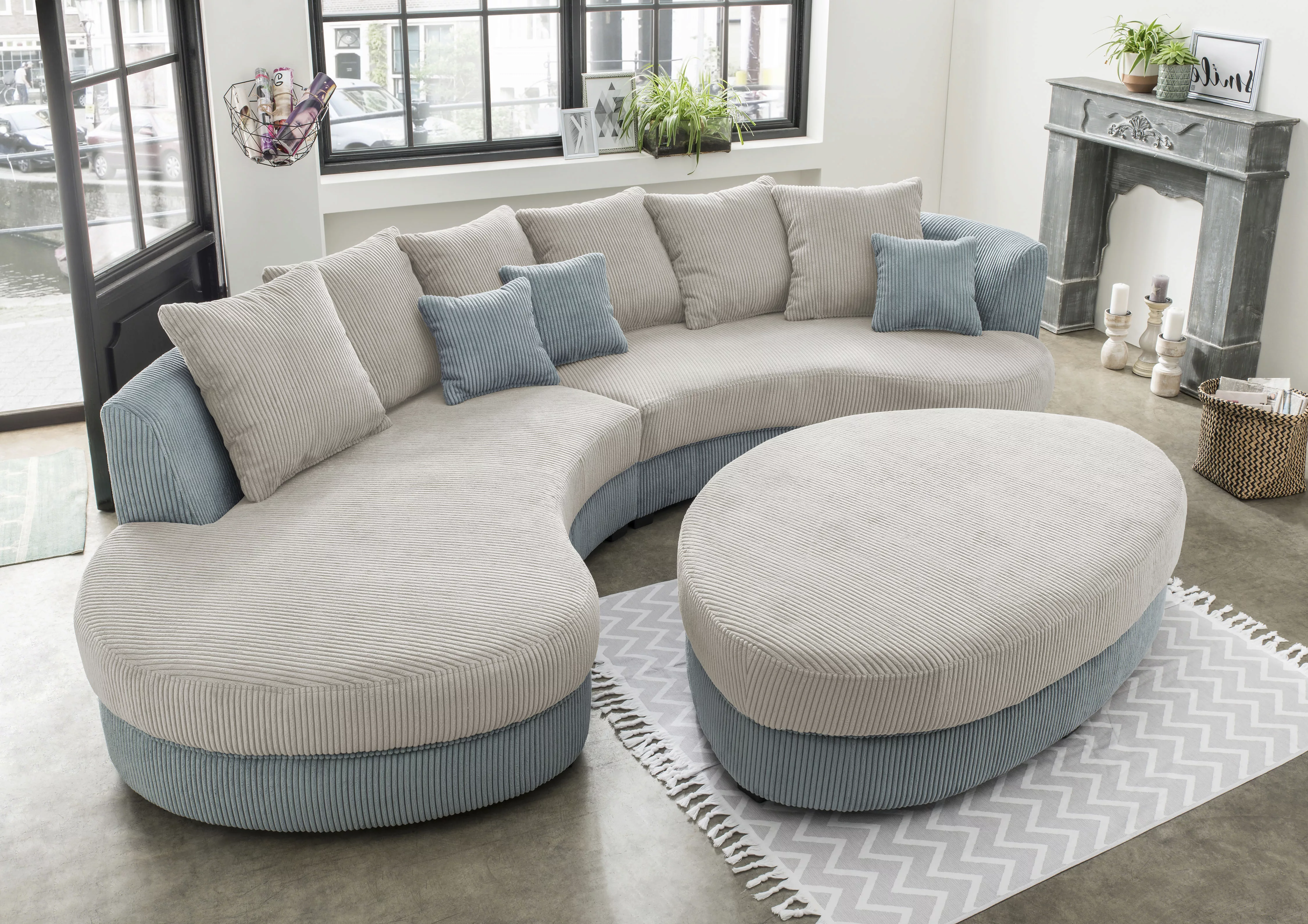INOSIGN Ecksofa "Limoncello organische Formensprache, L-Form", ergonomische günstig online kaufen