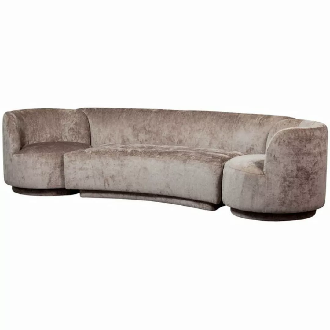 BePureHome Sofa Combi-Sofa Popular II - Chenille Taupe, Freistellbar günstig online kaufen
