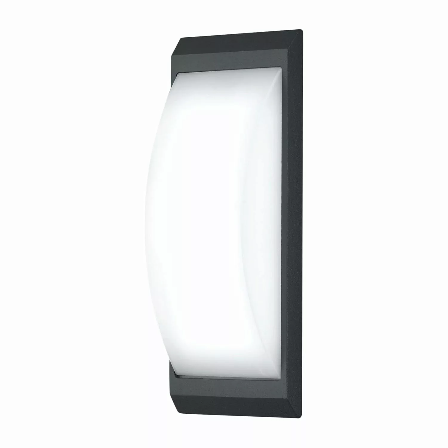 Helestra - Kapo LED Außenwandleuchte - graphit/BxHxT 10x22x4cm/3000K/510lm/ günstig online kaufen
