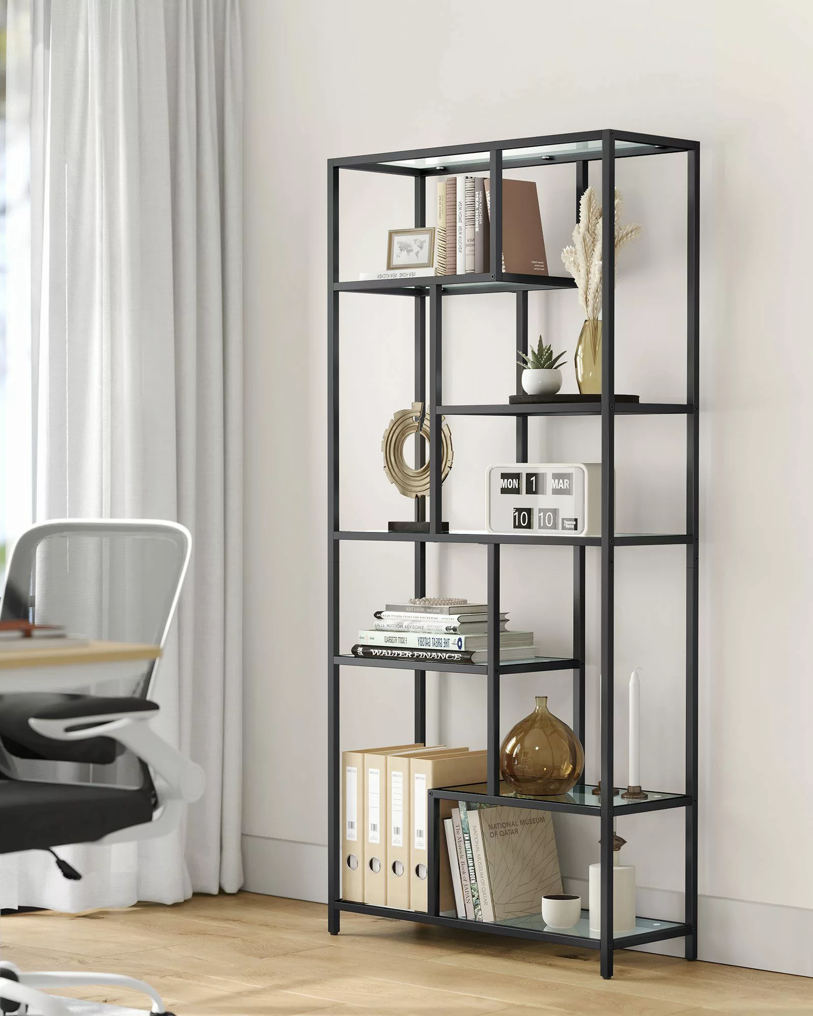 VASAGLE Bücherregal Bücherregal, Regal mit 6 günstig online kaufen