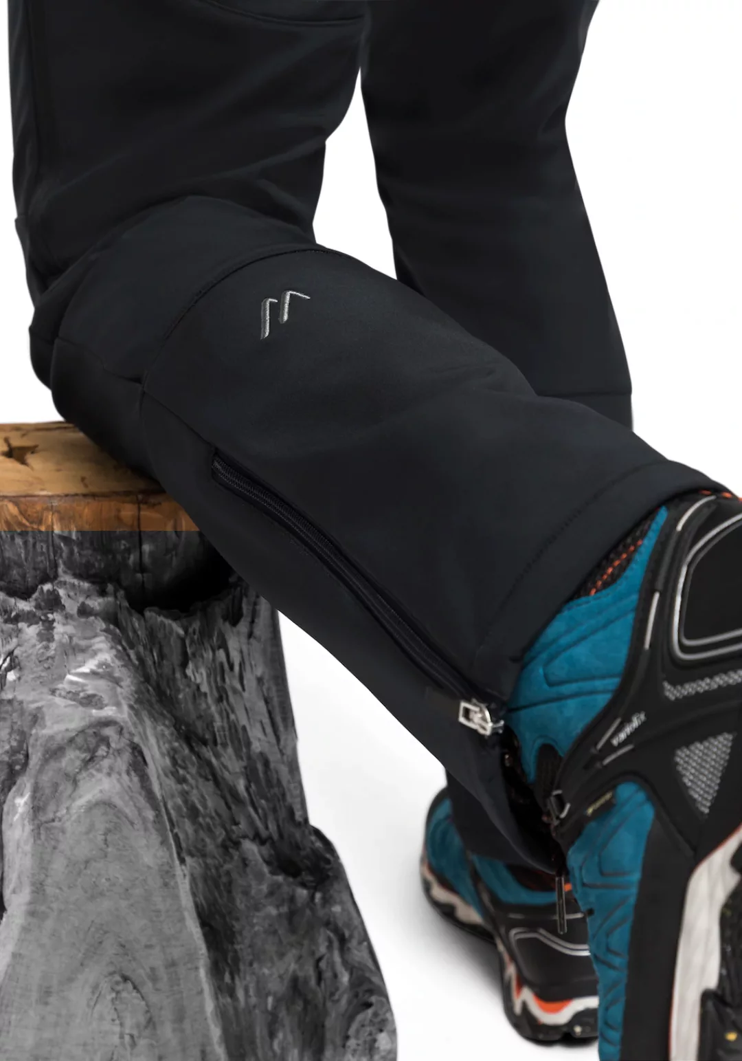 Maier Sports Outdoorhose Adakit M He-Hose el. Softsh., Kurzgrösse günstig online kaufen